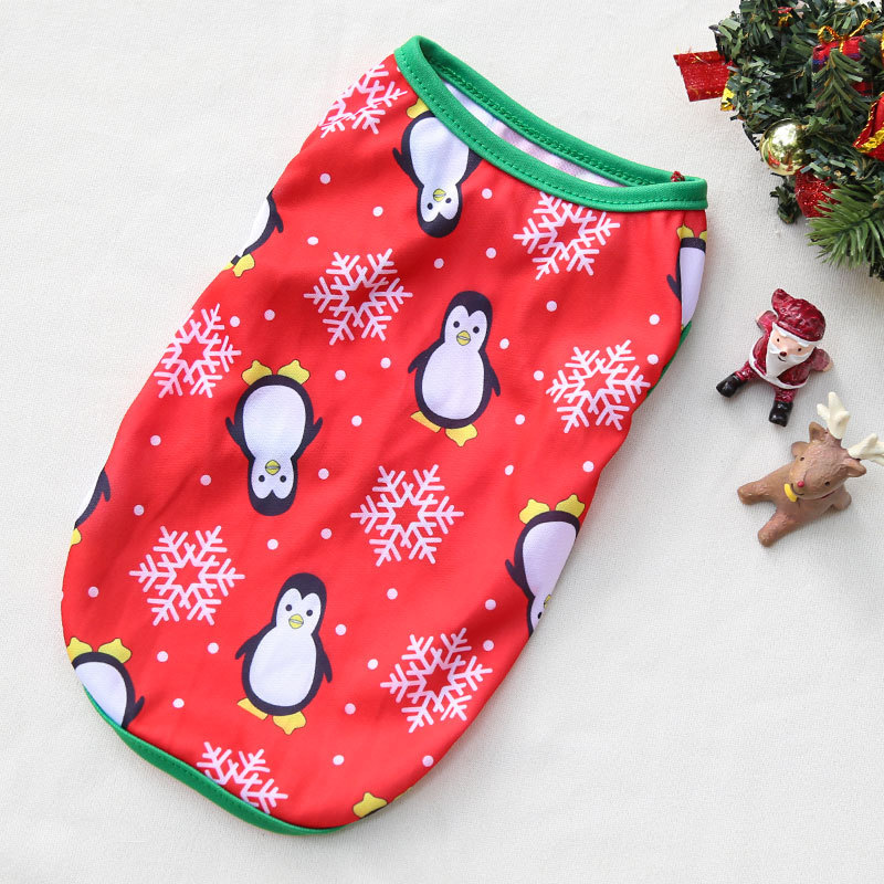小型犬、中型犬、大型犬クリスマスペット用品服テディコットンコート秋冬ヘラジカ猫犬服|undefined