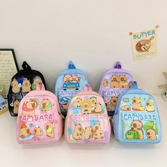 漫画のカピバラの子供のカバンの男の子の女の子の屋外のレジャーのリュックサックの幼稚園の赤ちゃんの軽やかなリュックサック