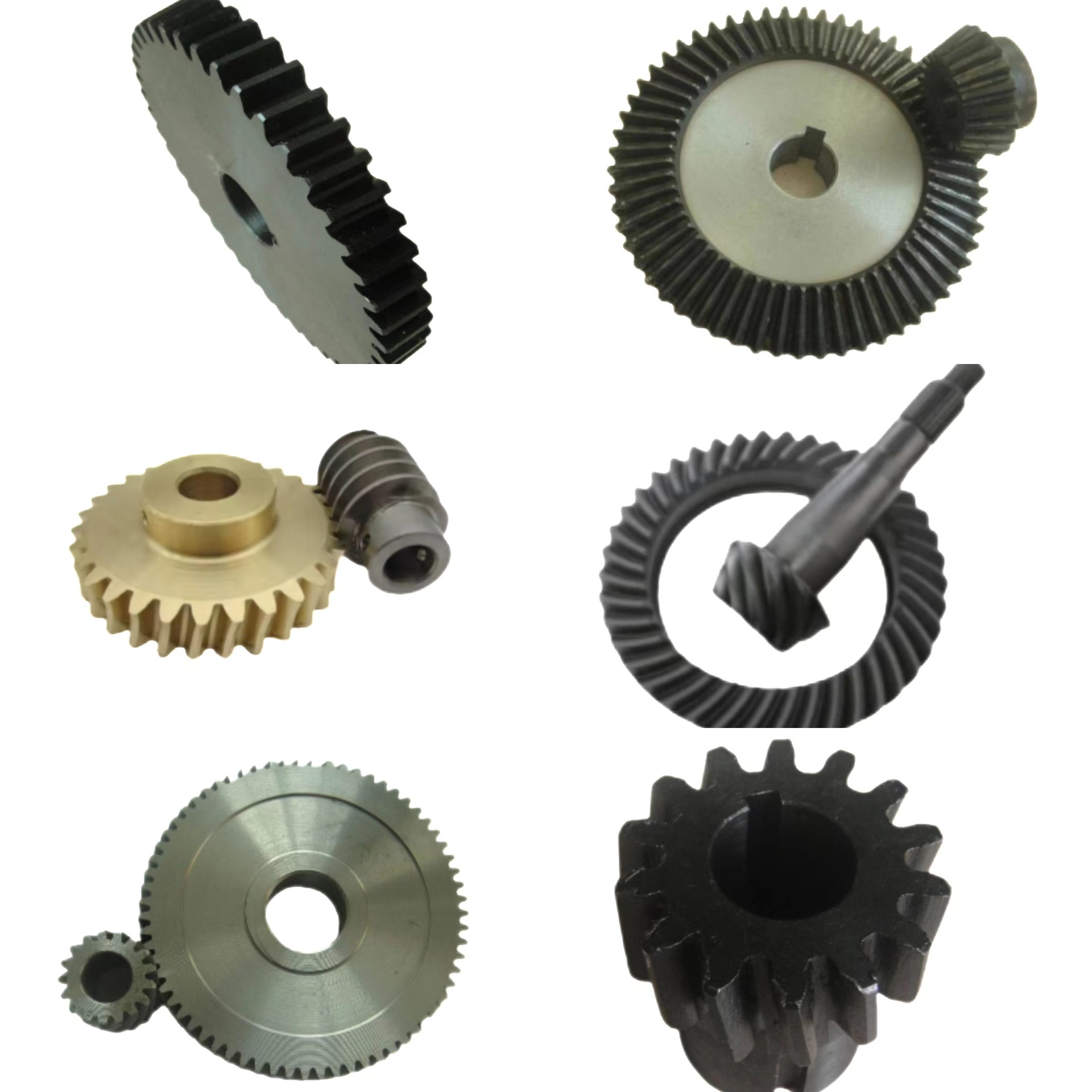 厂家提供直齿，伞齿，斜齿，螺旋伞齿，蜗轮，环形齿，齿轮轴