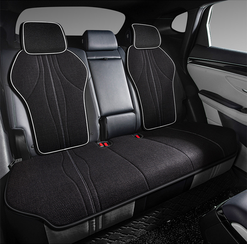 BYD Song plusdmi Car Seat Cover Special Cushion Seat Cushion Four Seasons Seat Cover Linen Half Pack Breathable ev