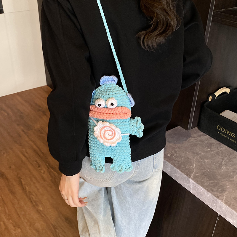 Azul lindos peces payaso para niños y niñas bolsas de hombro extrañas bolsas de dibujos animados para bebés mochilas ganchos bolsas de niños
