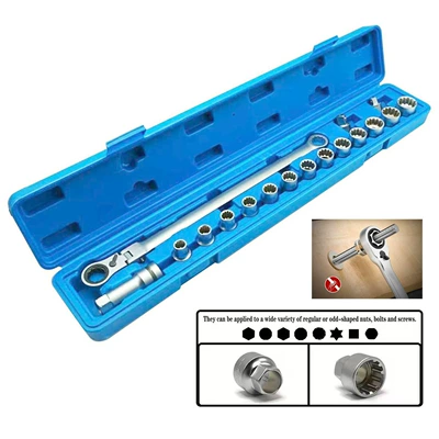 Core Sockets, 12-Point Perforated – Mühərrik tənzimləmə alətləri