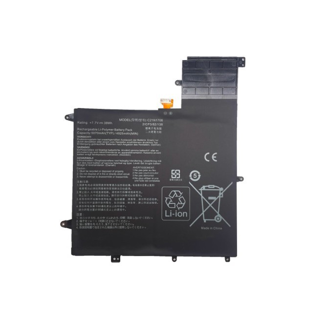 适用于华硕ZenBook Flip S UX370UA UX370UA-EA328T C21N1706电池