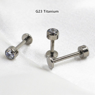 G23钛合金穿刺穿孔饰品AAAAAA锆石唇钉唇环人中钉耳蜗钉耳骨钉-阿里巴巴