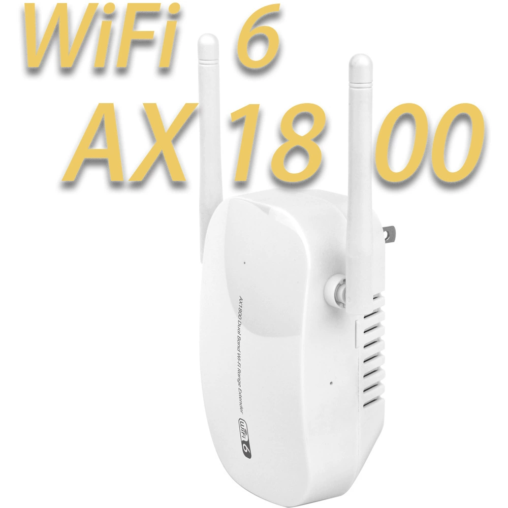 Горячая продажа WIFI6 AX1800 двухдиапазонный Wi-Fi ретранслятор расширения беспроводного сигнала усилитель ретранслятор