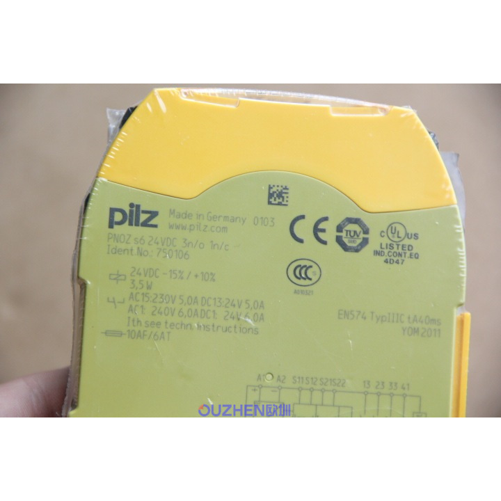 全新原装皮尔兹PNOZ ml1p ML1P安全继电器 订货号：773540现货