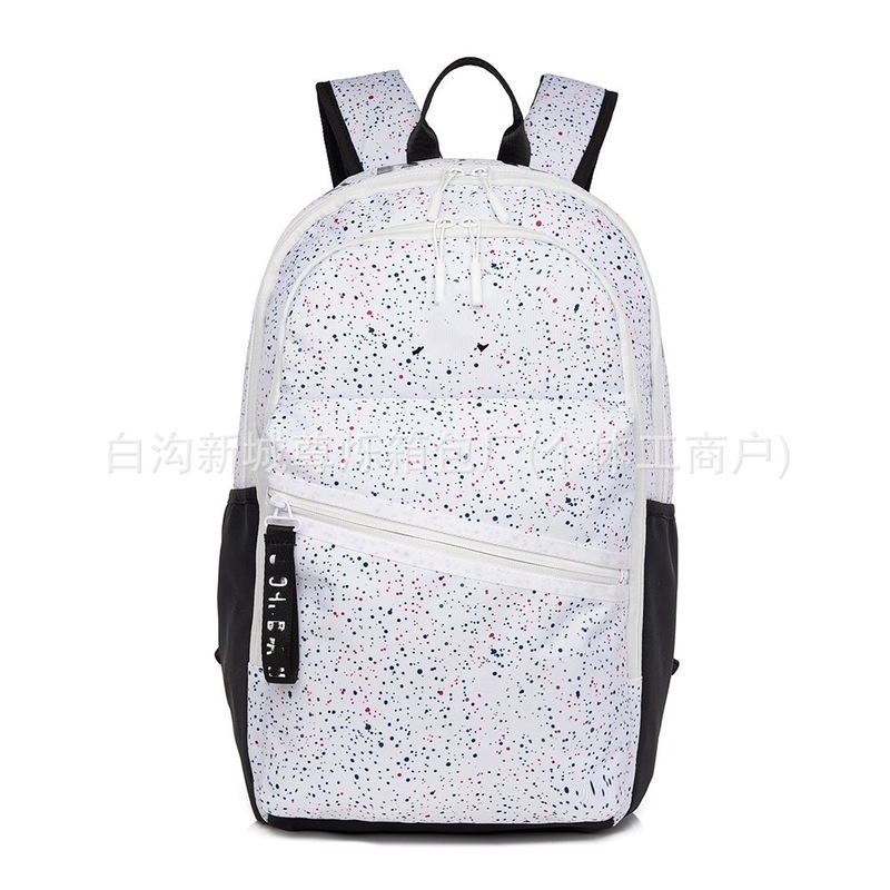 新しいフライングマン aj baby's breath スクールバッグ大容量男性と女性の学生スポーツバックパック中学校と高校のコンピュータバッグバックパック|undefined