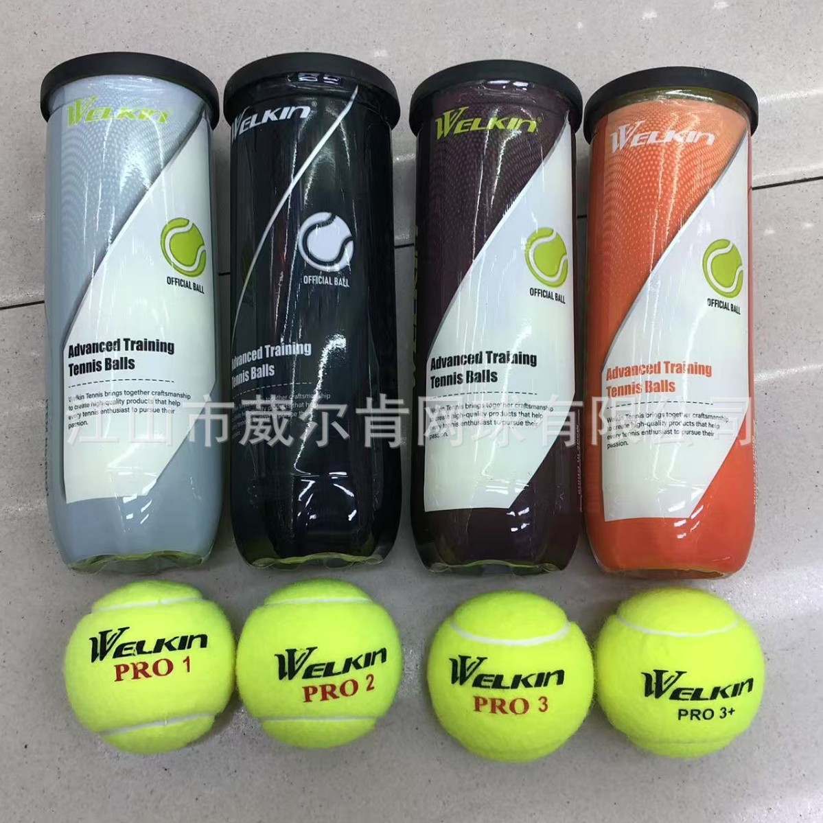 High-Quality Wool Training Tennis Balls, Imported, Club-Specific, High Elasticity, Factory Ready Stock, Outdoor Use