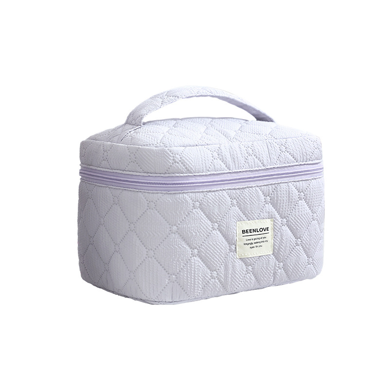 Bolsa de cosméticos portátil, viaje de negocios, gran capacidad, diseño premium al por mayor