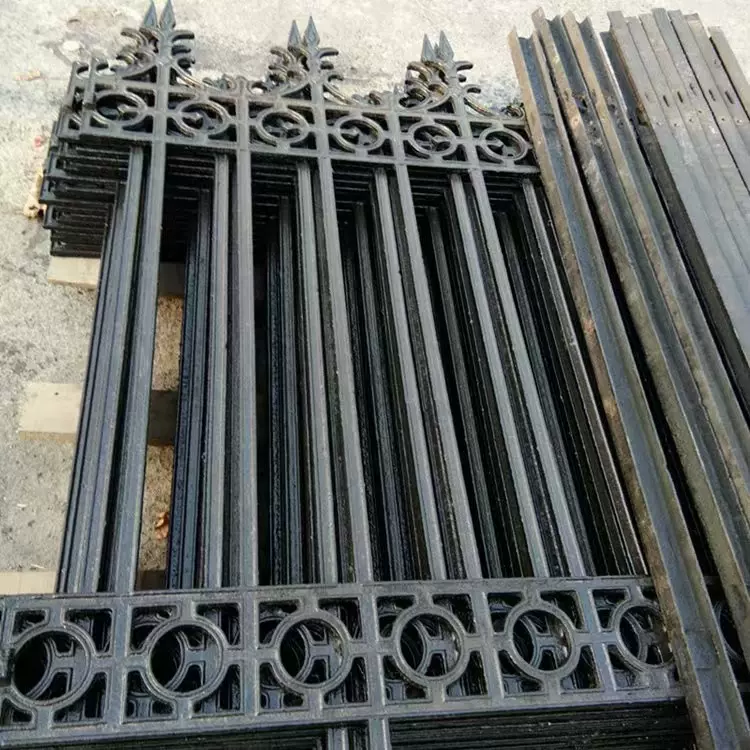 小区铸铁护栏别墅铁艺庭院围栏学校围墙栅栏护栏围挡厂区栏杆