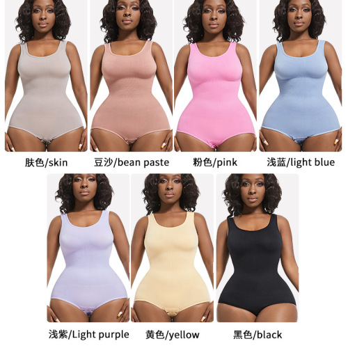 Shaping Bodysuit for Women, Body Shaping, Waist Cincher, Shaping Bra, Body-holding Underwear, Postpartum Abdominal Binder, Tight Triangular One-piece Bodysuit Top