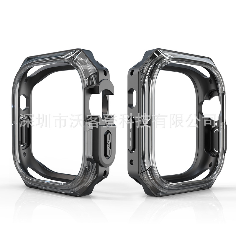 Suitable for Apple Watch iwatch Ultra Two-color Armor Case applewatch49mm Anti-fall Protective Cover