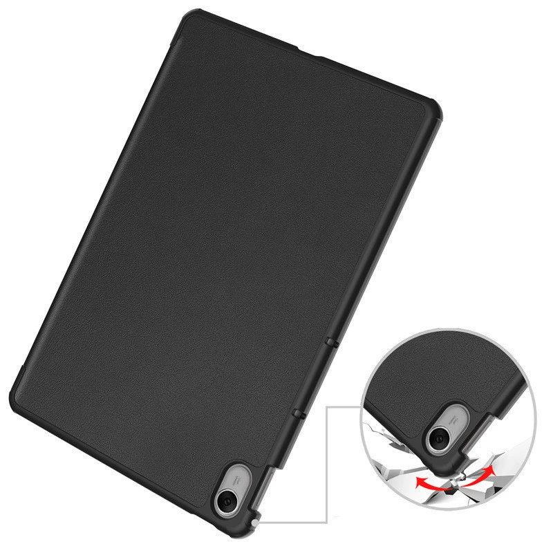Подходящий для планшета Huawei MatePad 11.5 защитная обложка-кейс MatePad 11.5s с трехсекционным шарниром из коженной кожи