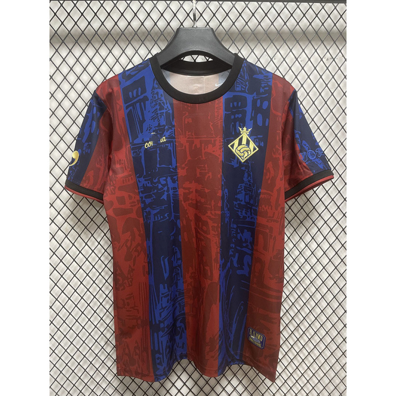 2526 新しい半袖クラブ ロイヤル M バイリス ネーションズ チーム アルジェリア タイ版サッカー ジャージ T シャツ|undefined