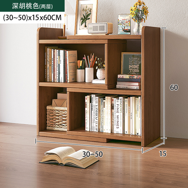 Escritorio de múltiples capas de almacenamiento rack de almacenamiento de escritorio estantería armario de oficina piso pequeña estantería estudiante casa gabinete