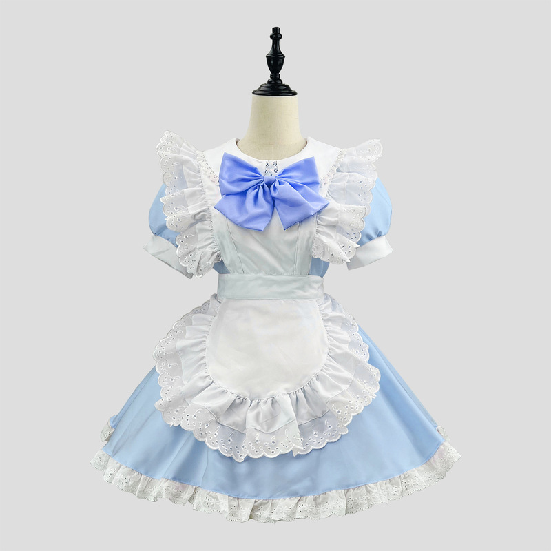 新品～暁美ほむら COS 鹿目園 COSスーツ メイド服 大きいサイズ メイド|undefined