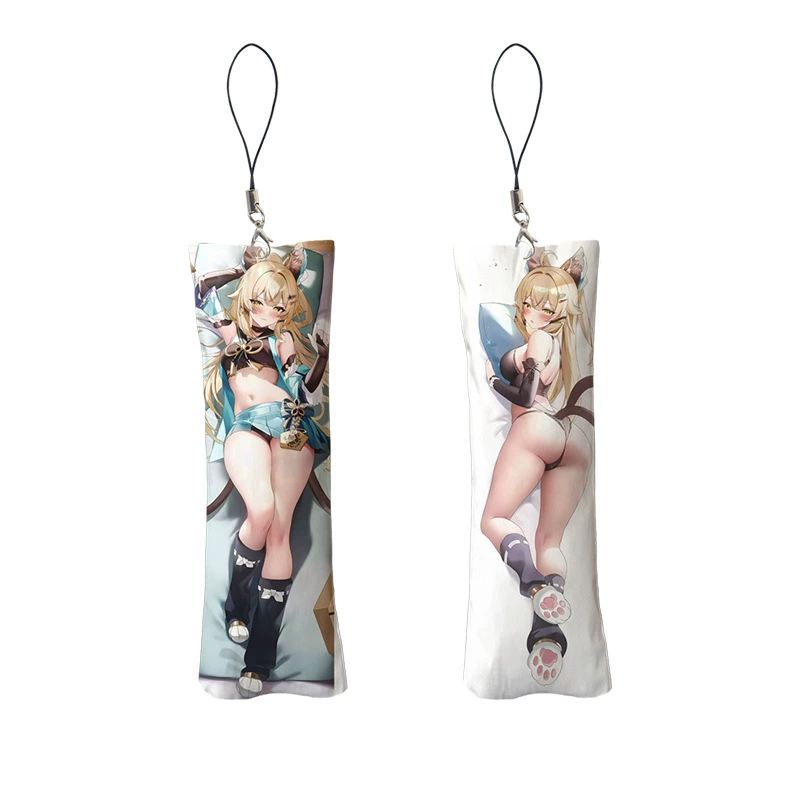 [小抱枕钥匙扣迷你挂件Mini Dakimakura魈钟离八重子书包挂件] → мини-подушка брелок ключей маленький подвесной брелок рюкзачок