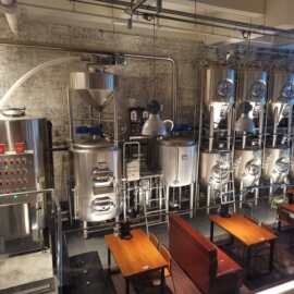 热销 整套酒坊自酿啤酒设备 精酿鲜啤酿造设备 批产200/300/500升