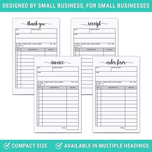 Квитанция thank you receipt invoice order form
