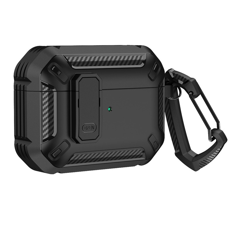 新款带开关防摔壳适用苹果AirPodsPro3耳机套2/3/4代保护壳2025男|undefined