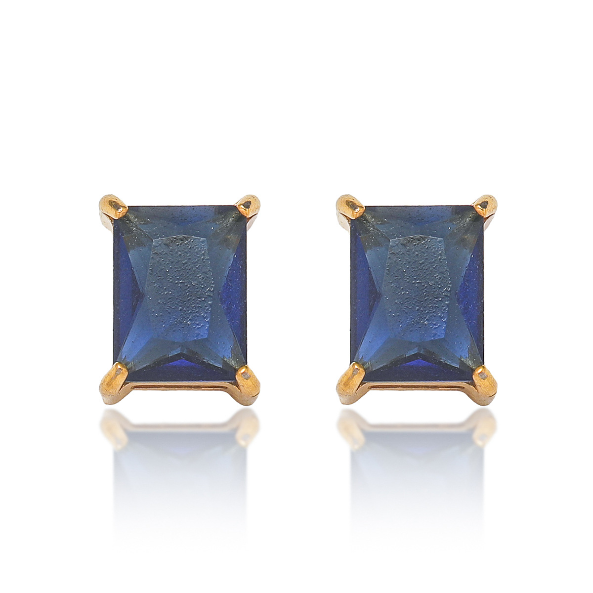 1 Pair Geometric Classic Style 304 Stainless Steel Ear Studs display picture 11