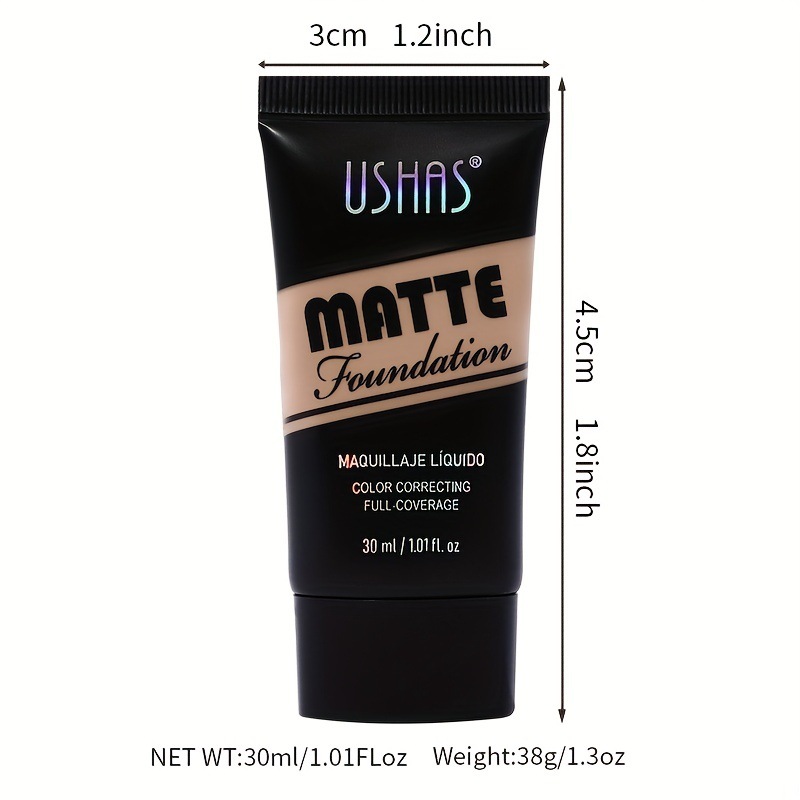 USHAS crossover spot maquillaje corrector iluminador base impermeable y duradera FS376B