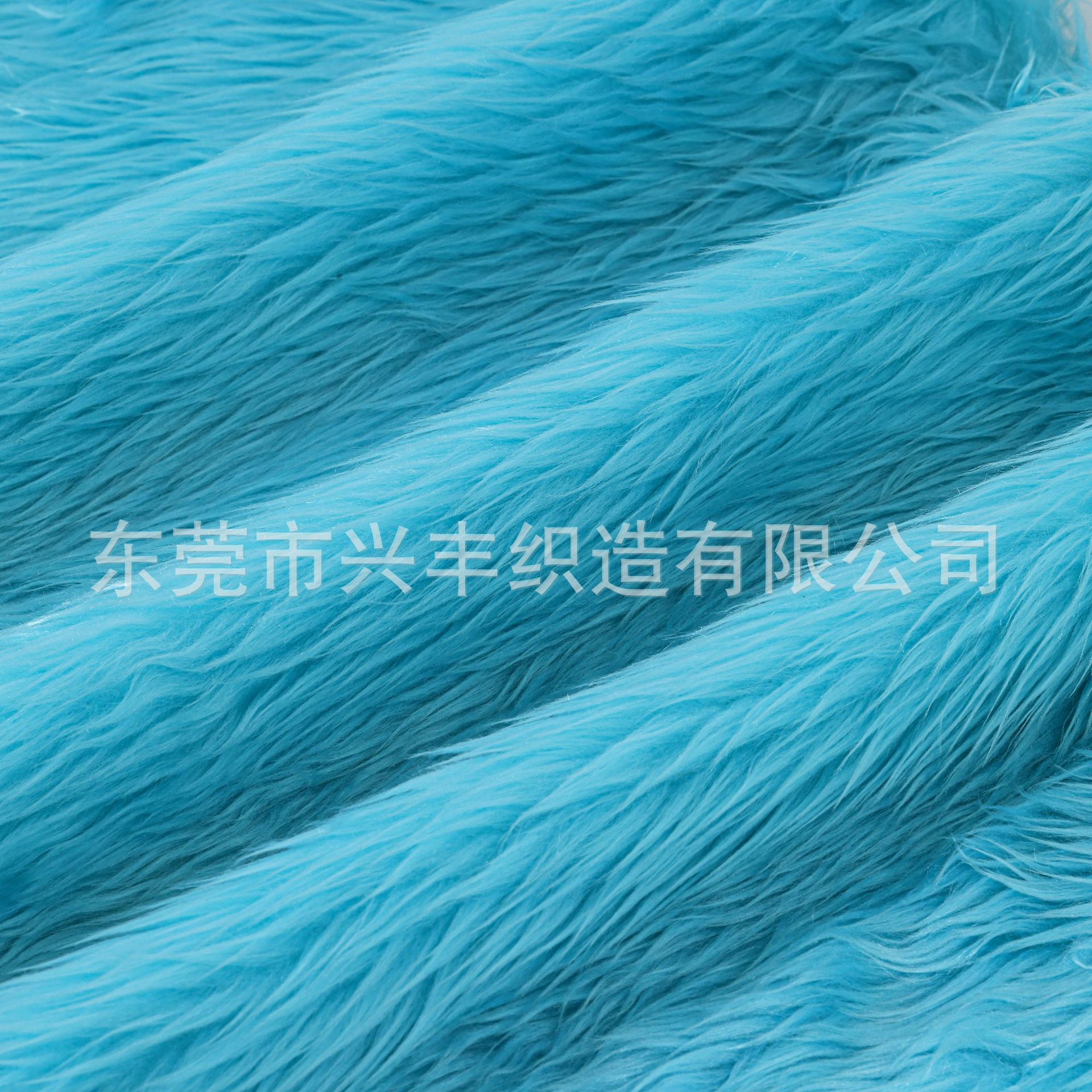 現物の3cm洗水ウサギの毛のローラー93色のおもちゃの服装の家庭用紡績の靴の材料の人造の長い毛の生えた生地の落水した毛