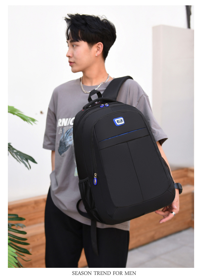 Wholesale New Men's Computer Backpacks Casual High Capacity Travel Bag display picture 27