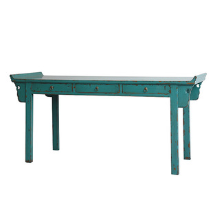 Ming and Qing Dynasties Antique Middle Hall Table Solid Wood Old Decoration Entrance Table Zen Style Fragrance Table Several Vintage Desk New Chinese Style