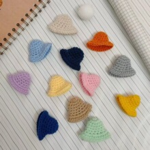 ��ͨ�ǹ�ɫСñ�ӿɐ�DIY�n������ë����ż�h���Ʒ�b�С���