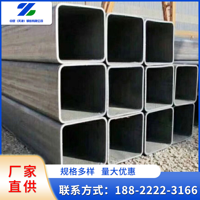 304不锈钢方管厂家拉丝矩形管201方通扁管镜面316L不锈钢方管型材