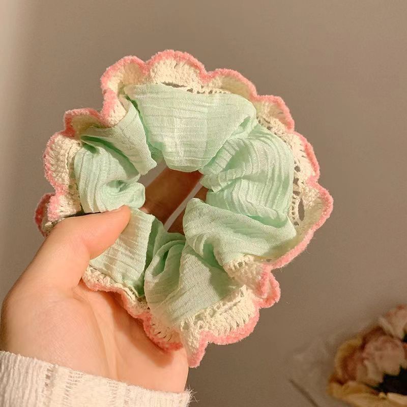 29＃绿色-粉边大肠圈