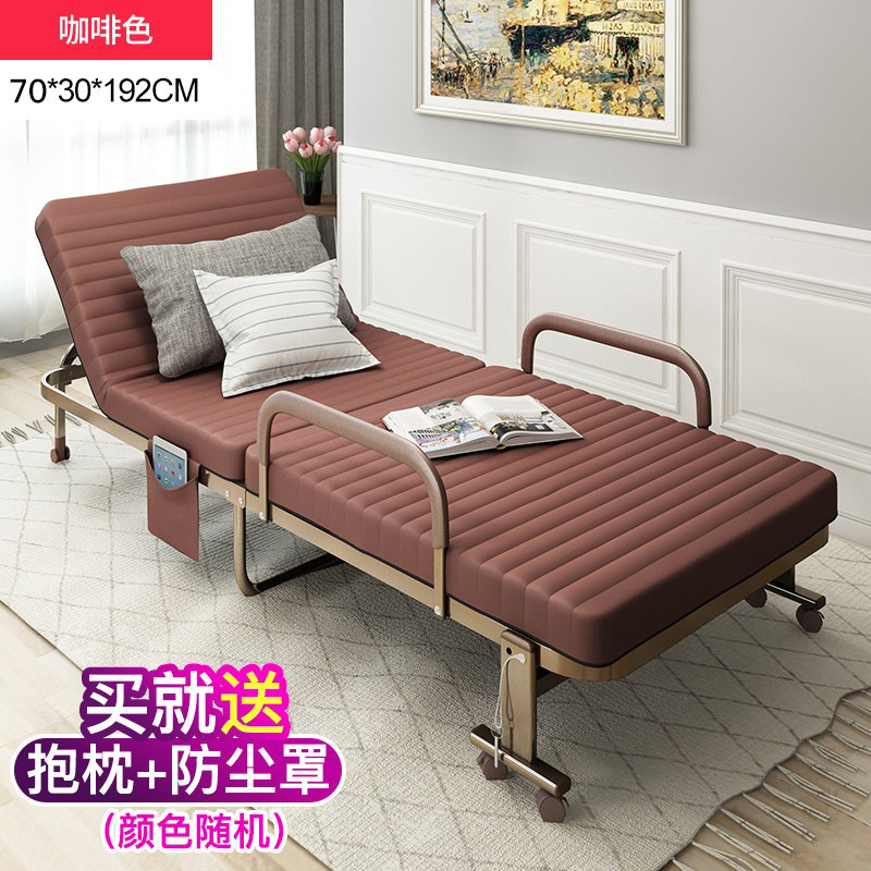 Cama plegable, pausa para el almuerzo en la oficina, artefacto, cama simple individual, siesta para el hogar, cama temporal