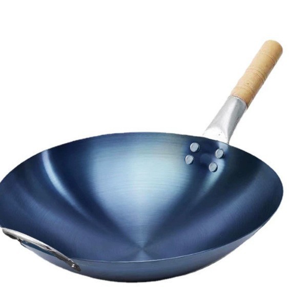 olla de hierro tradicional de estilo antiguo sin recubrimiento para horno de gas de hierro fundido para horno de gas doméstico comercial image 7