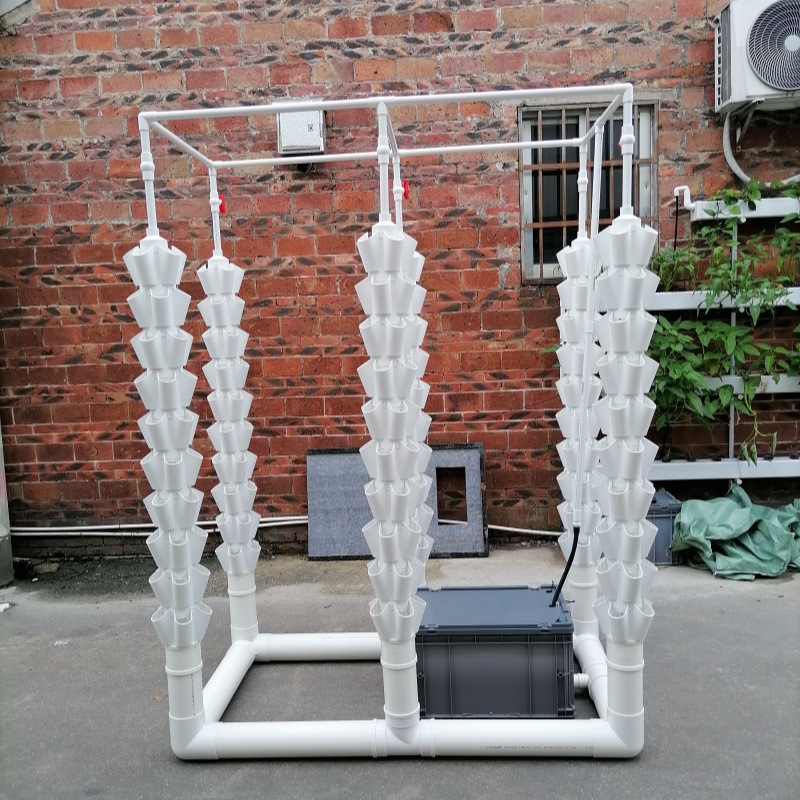 水培种植塔水培立柱无土栽培设备楼顶庭院垂直蔬菜花卉水培种植