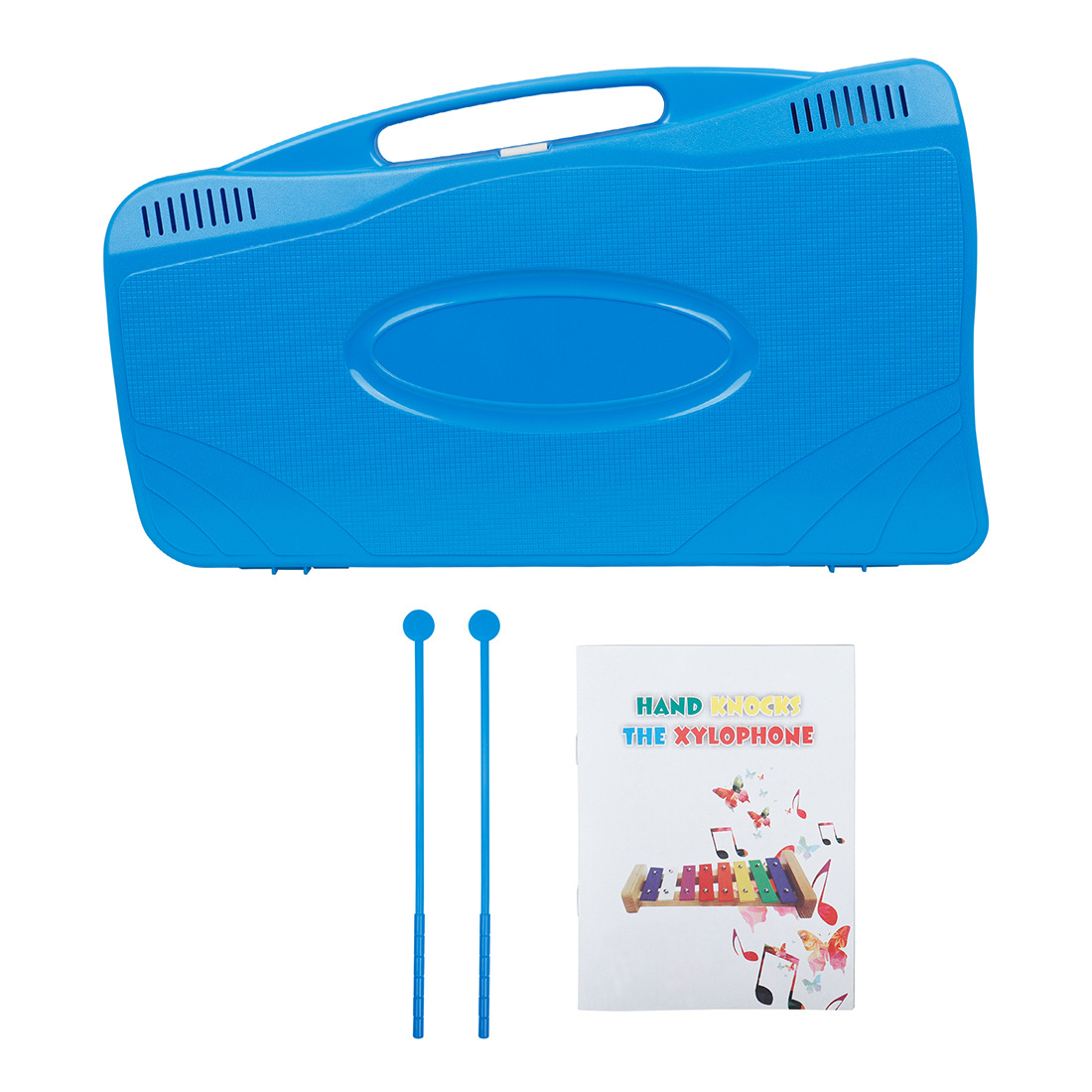 Piano de aluminio de 25 tonos tocando piano educación preescolar ayuda a la enseñanza instrumento de percusión piano de aluminio de 20 tonos tocando en caja juguetes educativos de piano