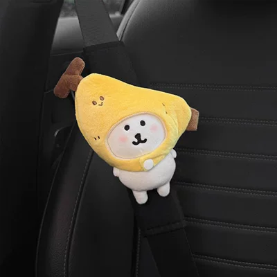 Seat belt shoulder pad Shoulder Pad Cartoon Cute - banana-bear