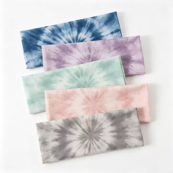 Customized face-washing headband, beauty headband, wide-brimmed headband, absorbent, brand OEM, factory direct, bulk customization