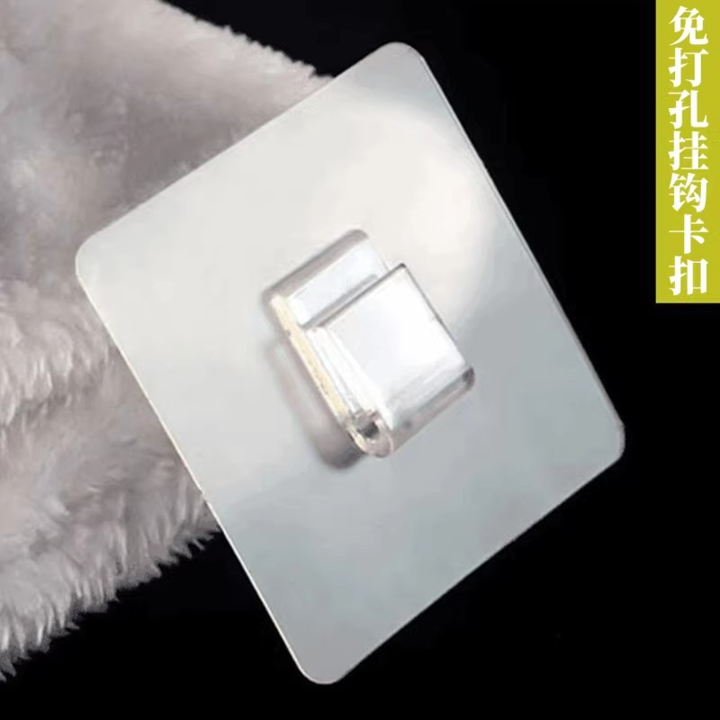 Strong viscose load-bearing buckle hook wall hanging shelf patch…