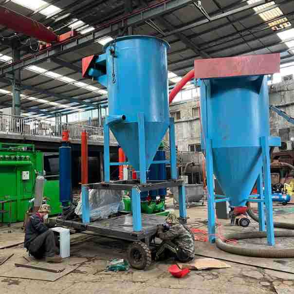 吨包炭黑粉面气力吸灰机zcjb 大吸力的石墨粉脉冲除尘气力抽灰机