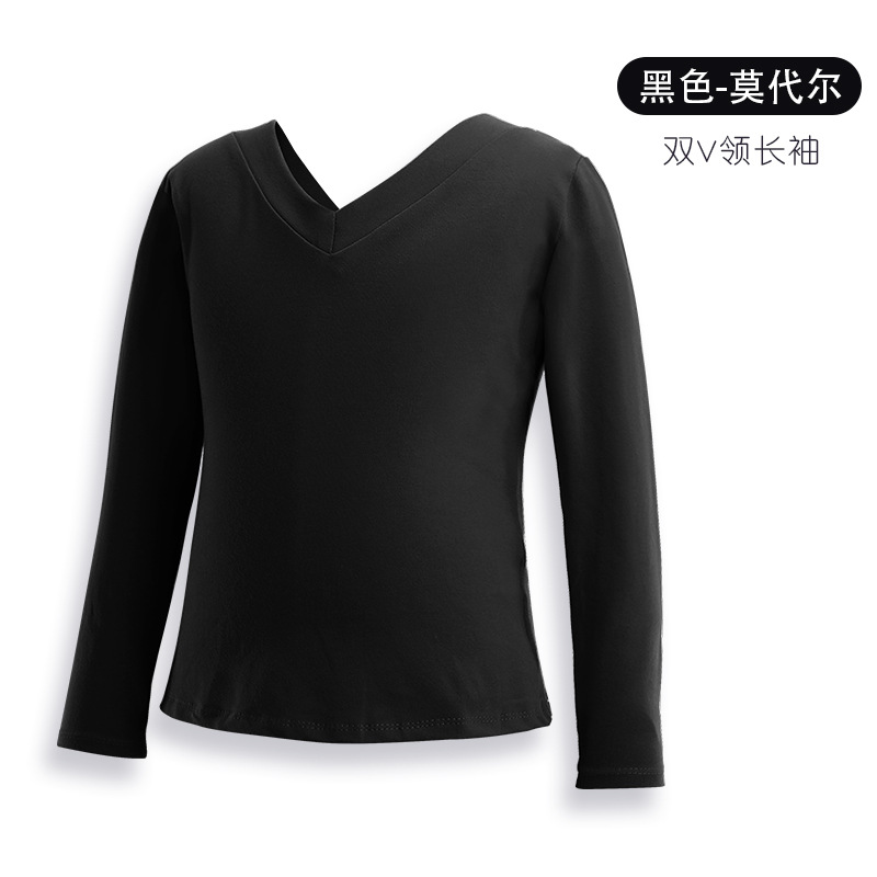 Top de baile para niños ropa de baile de práctica de verano ropa de baile latino para niños camisa cultural para Niñas Ropa de baile camiseta