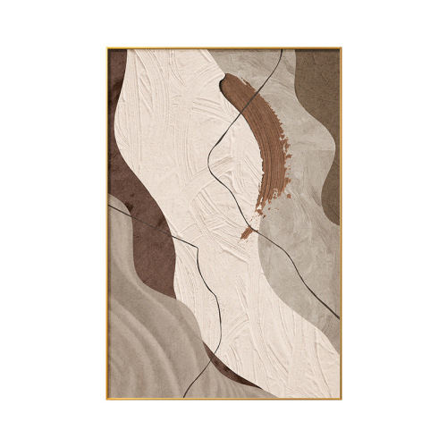 Modern Minimalist Entrance Hall Decorative Abstract Texture Painting Large Size Living Room Sofa Background Wall Picture Standing Painting