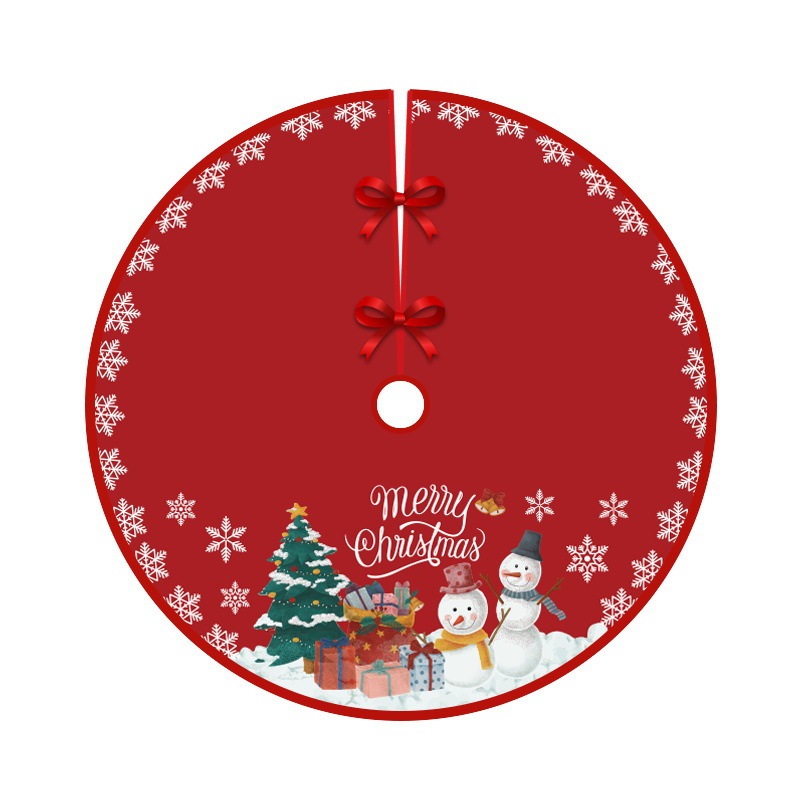 工場直販クリスマスツリースカート工芸品聖なるシーン装飾用品漫画プリント装飾品クリスマス装飾品ホット販売|undefined