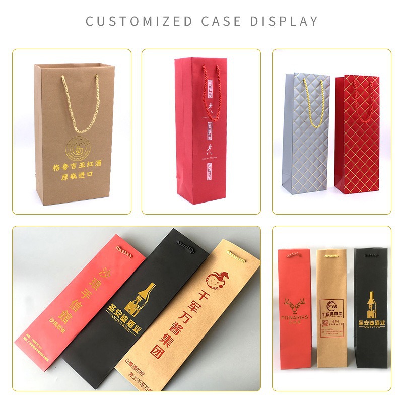 Bolsa de vino al contado, bolsa de vino de una sola botella, bolsa de mano, bolsa de vino transfronteriza, bolsa de mano, bolsa de mano de vino tinto de alta gama