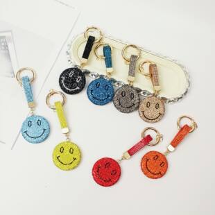 (Wholesale), happy cute keychain, clay, pendant, accessory, South Korea