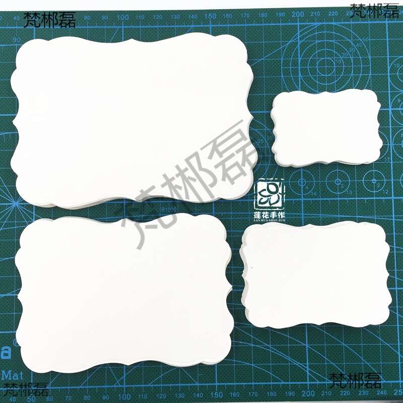 Lace-Shaped 315g White Cardstock Printed Pieces Collage Hand-Painted Card Blank Scrapbook Album Greeting Card Craft Materials Lace-Shaped 315g White Cardstock Printed Pieces Collage Hand-Painted Card Blank Scrapbook Album Greeting Card Craft Materials