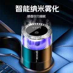 スマートカーアロマセラピーマシンスプレー 2025 新しい長期持続芳香剤車の加湿器ハイエンド香水