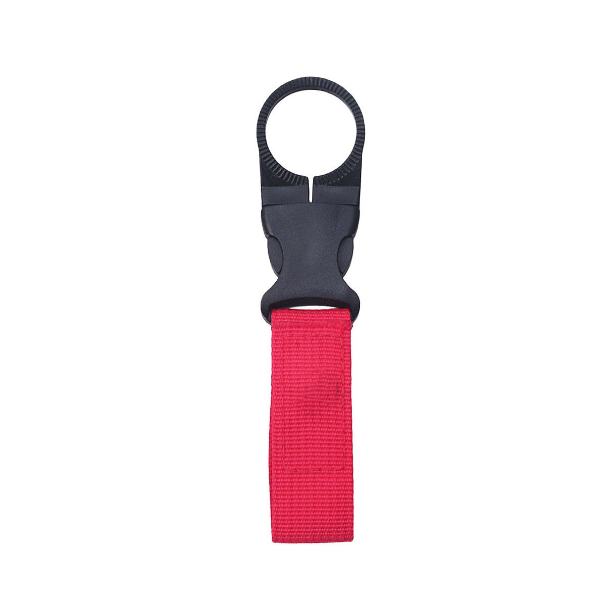 Al Aire Libre táctico nylon botella de bebida cinta colgante mosquetón multifuncional botella de agua portátil colgando hebilla clip de agua mineral