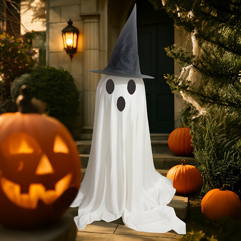 2025年ハロウィン越境販売 ハロウィンスタンディングゴーストオーナメント ライト付き越境EC専用|undefined
