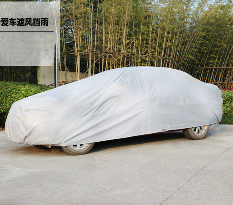 New Universal Car Cover Made of Peva, Sunshade, Rainproof, Waterproof, Sunproof, Dustproof Car Cover
